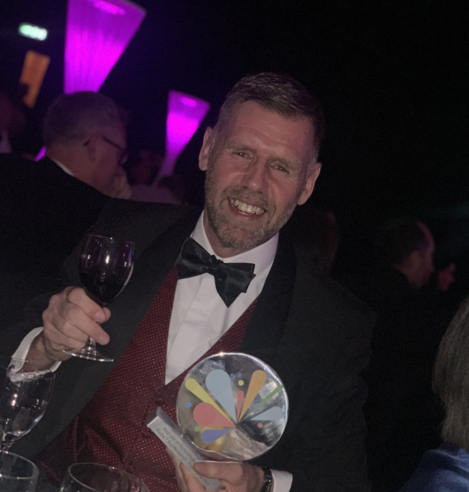 Mike Whitehouse receives Event Production Award 2020